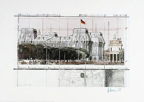Christo | Reichstag IX, (handsigniert)