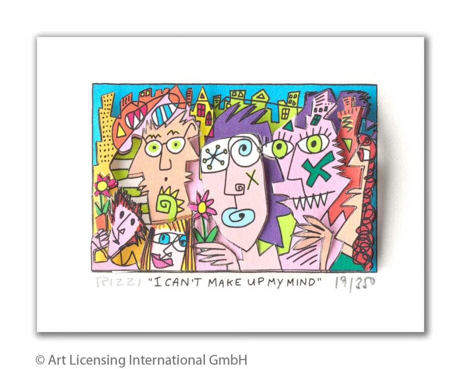 James Rizzi | I Can’t Make Up My Mind