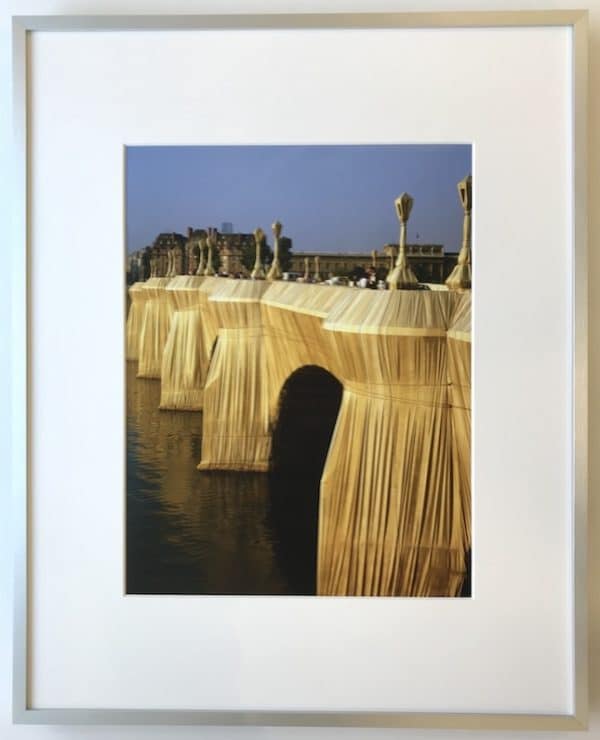 Christo | Pont Neuf – gerahmter Kunstdruck