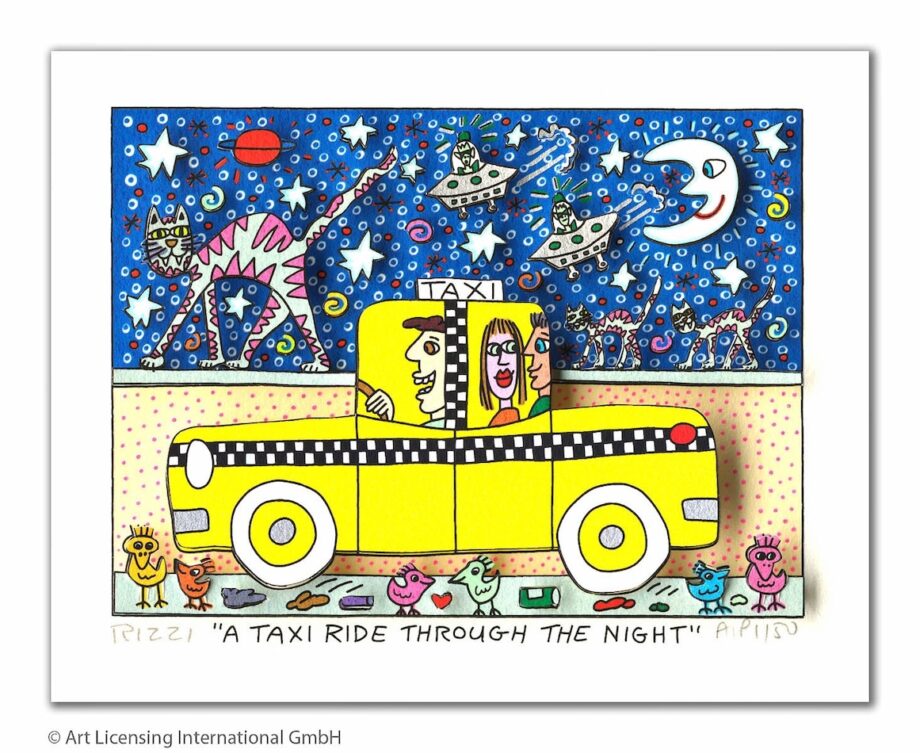 James Rizzi | A Taxi Ride Through TheNight