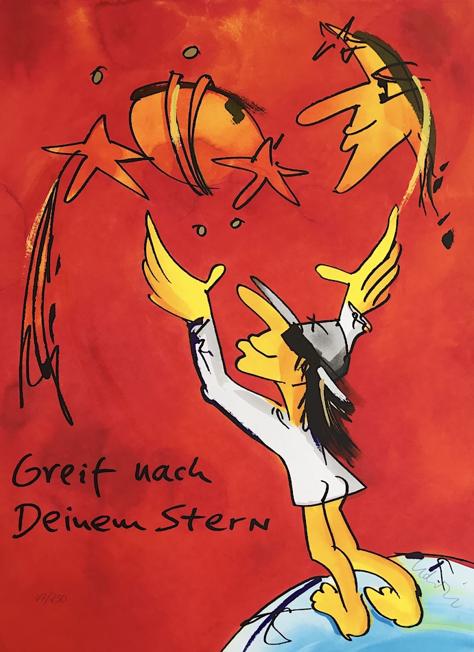 Udo Lindenberg Greif nach Deinem Stern Galerie Hunold