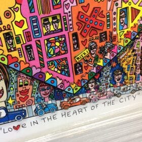 James Rizzi Love in the heart of the city Galerie Hunold