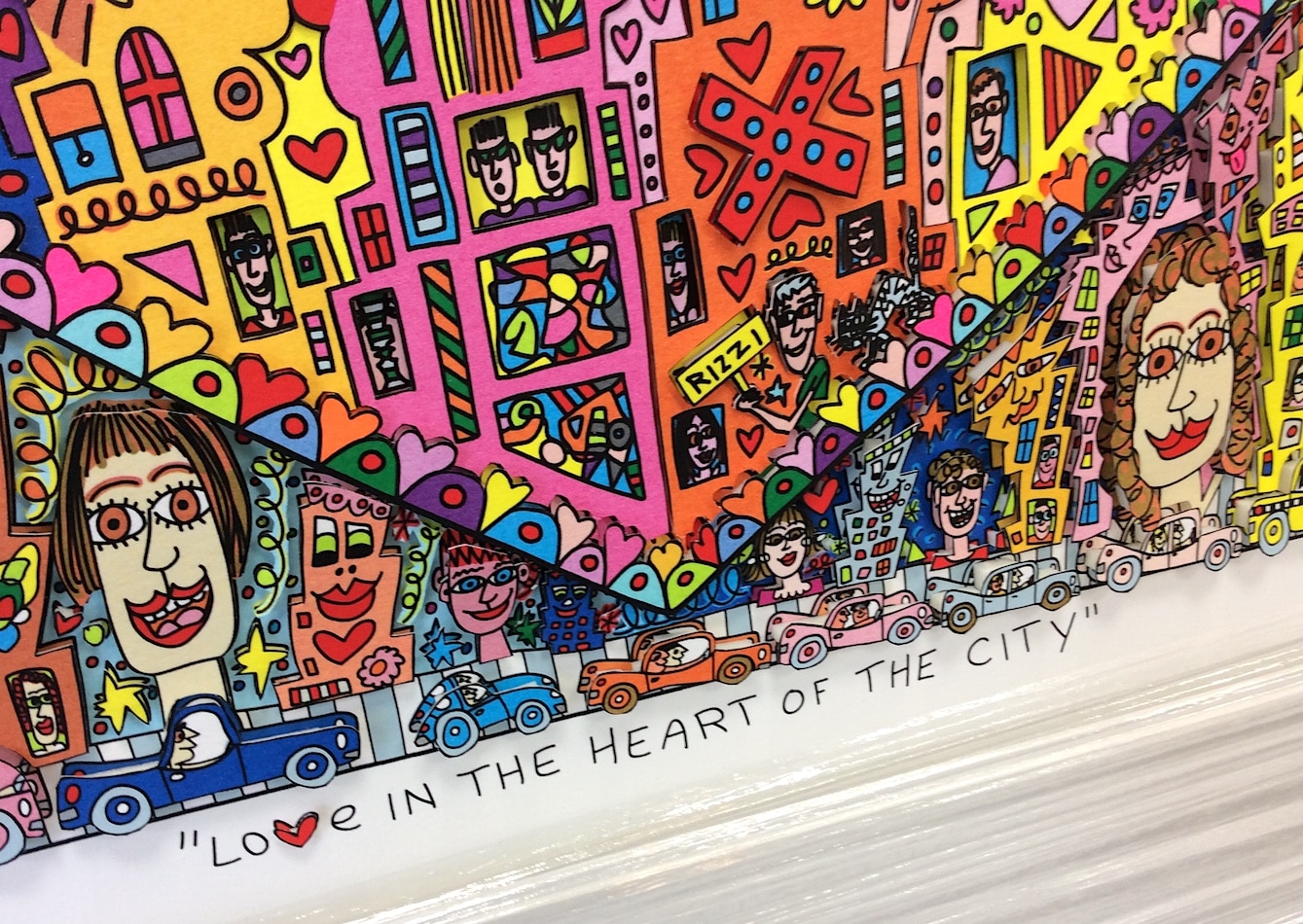 James-Rizzi-Love-in-the-heart-of-the-city-3D-Detail-Galerie-Hunold