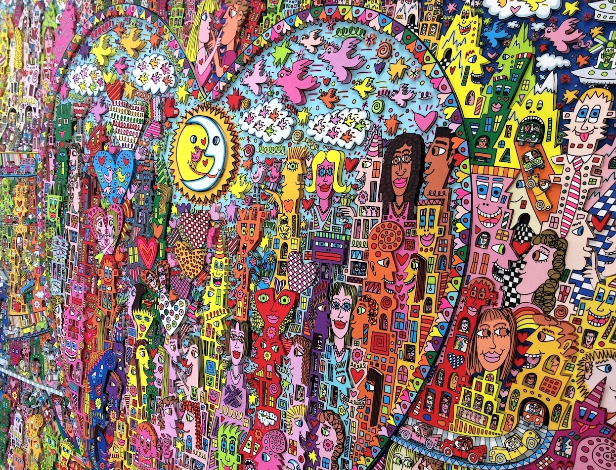 James-Rizzi-Love-in-the-heart-of-the-city-3D-Detail1-Galerie-Hunold