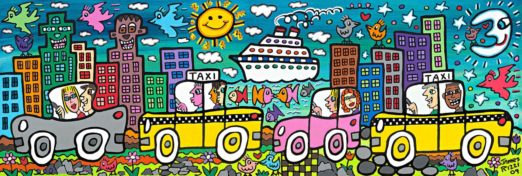 James-Rizzi-Lets-go-someplace-fun