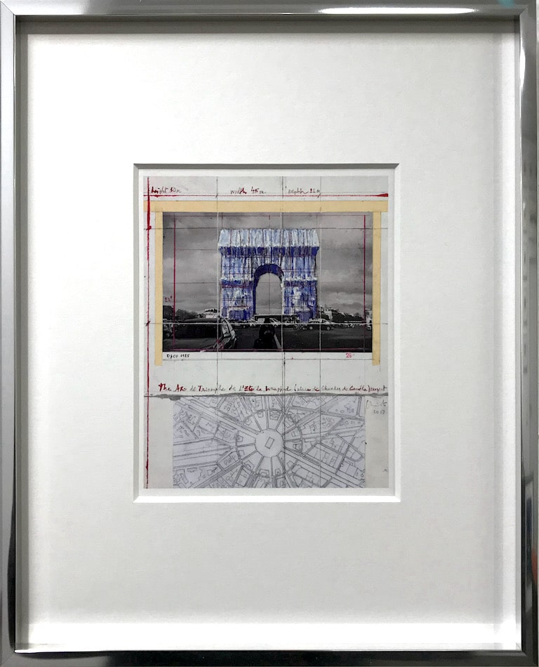 Christo Arc de Triomphe Miniprint 1