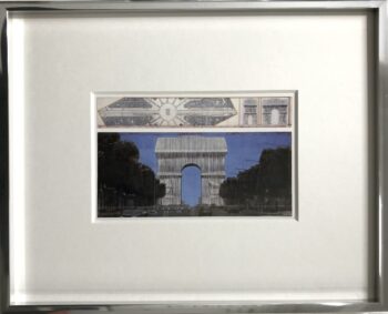 Christo Arc de Triomphe Miniprint 5