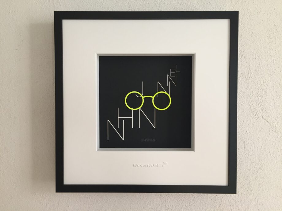 Ralf Birkelbach | Wortkunst | John Lennon (4C)