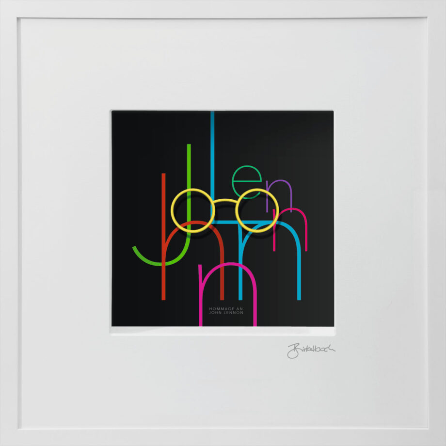 Ralf Birkelbach | Wortkunst | John Lennon (4C)