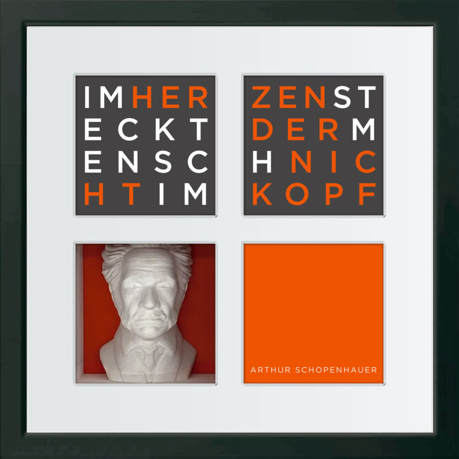 birkelbach-wortkunst3-zitatequadrate-bild-arthur-schopenhauer-rahmen-schwarz-35-x-35-cm