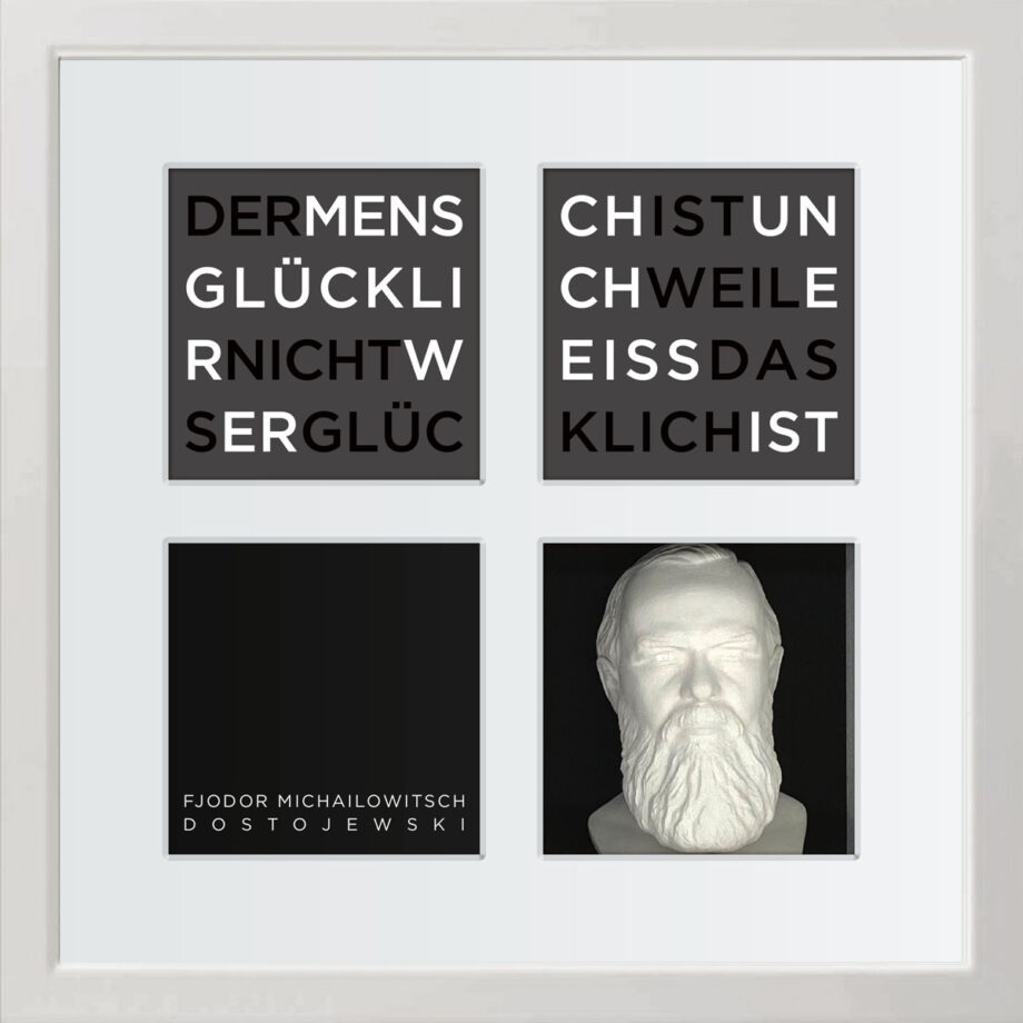 birkelbach-zitatequadrate-bild-fjodor-michailowitsch-dostojewski-rahmen-weiss-35-x-35-cm