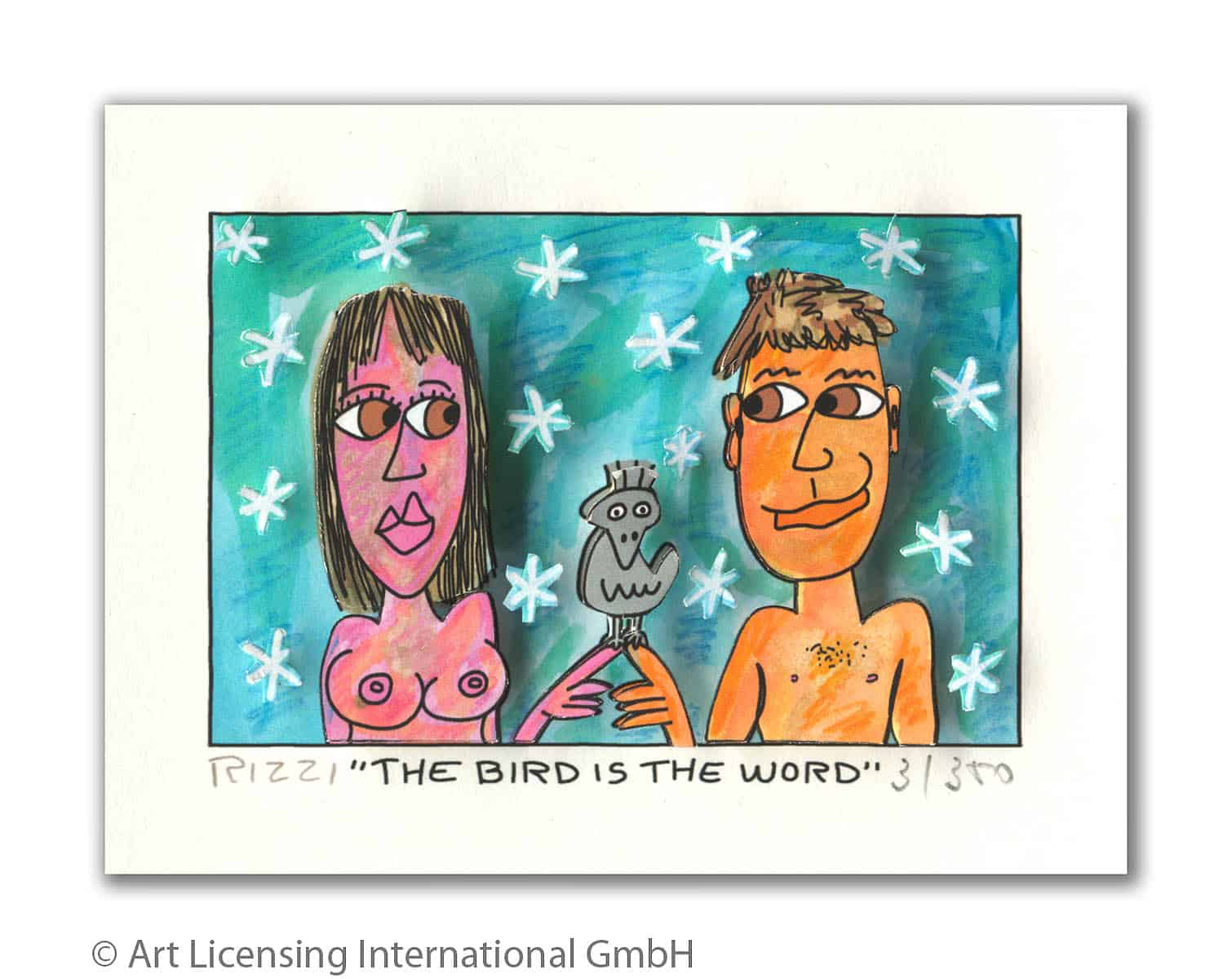 James-Rizzi-The-bird-is-the-word