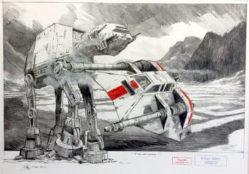 Robert Bailey Star Wars Attack and destroy Unikat Galerie Hunold