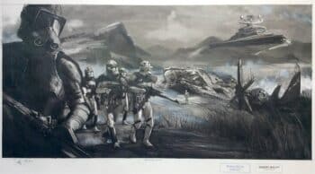 Robert Bailey Star Wars Searching for survivors Unikat Galerie Hunold