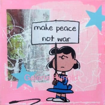 Anna Flores Little Icon Make peace not war