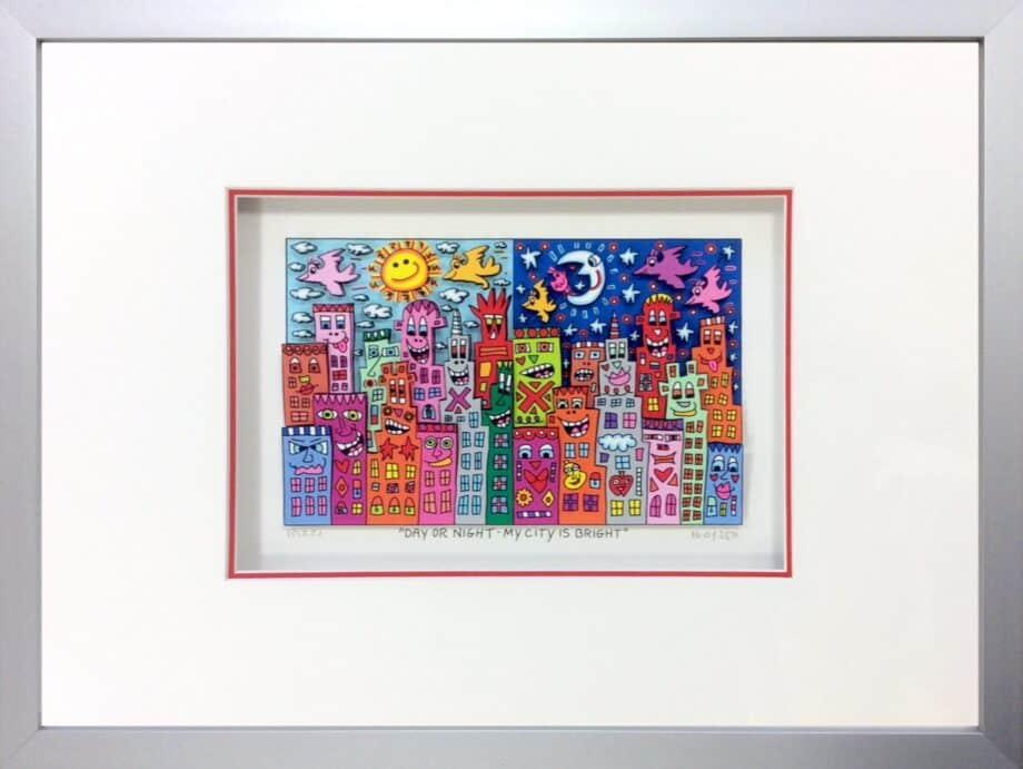 James Rizzi Day or Night - My city is bright