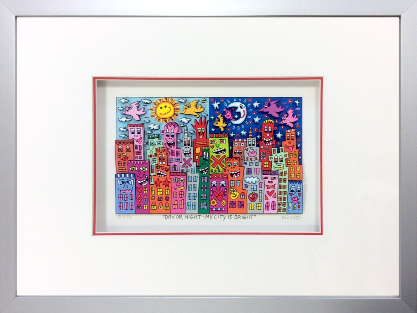 James Rizzi Day or Night – My city is bright