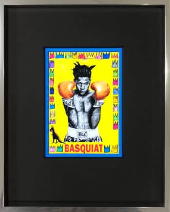 Thomas Jankowski Basquiat Miniprint gelb