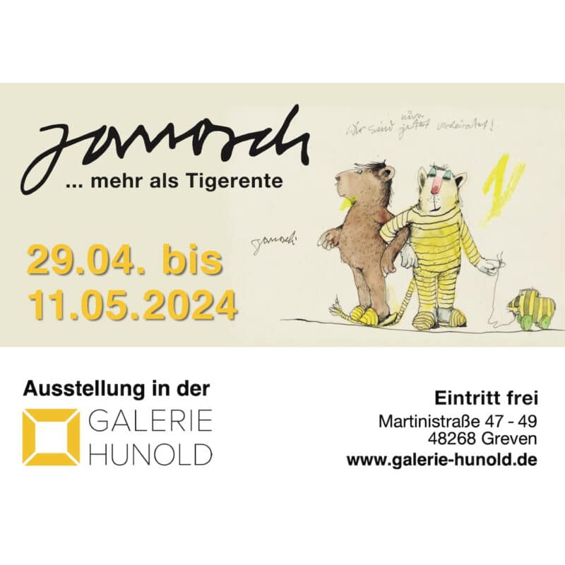 Janosch ...mehr als Tigerente - Ausstellung