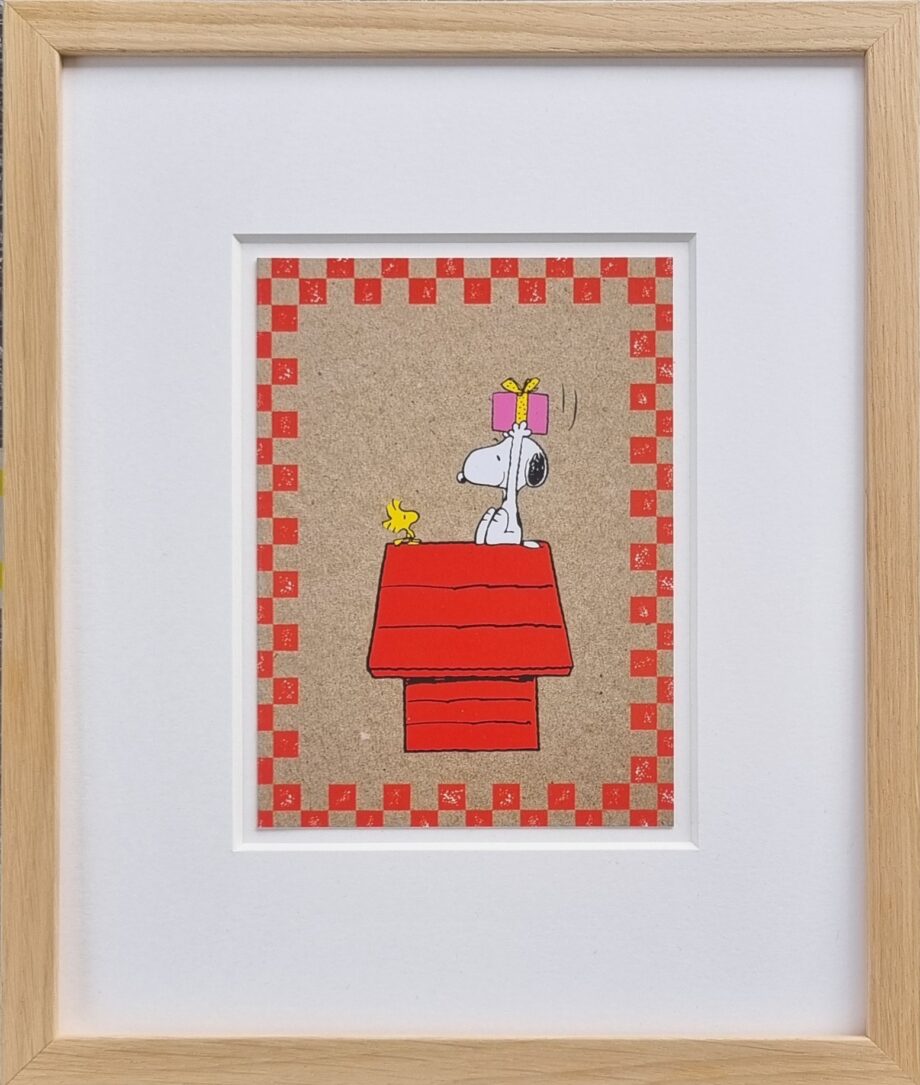 Snoopy | Geschenk  (Gerahmter Miniprint)