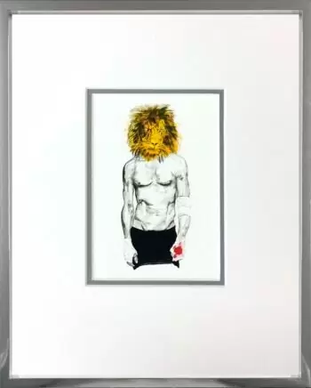 Thomas Jankowski Iggy Popp The Lion Miniprint