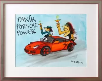 Udo Lindenberg Panik Porsche Power UNIKAT