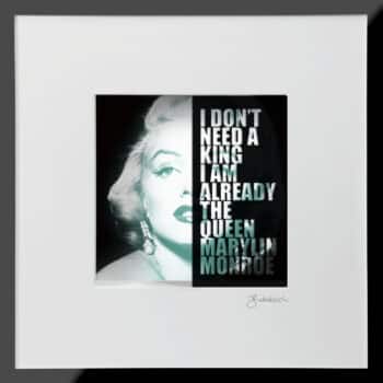 Ralf Birkelbach | Wortkunst | Marylin Monroe - The Queen