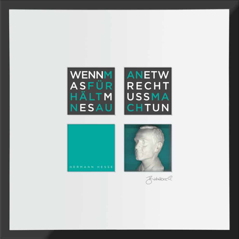 birkelbach-wortkunst3-zitatequadrate-bild-hermann-hesse-rahmen-schwarz-55-x-55-cm
