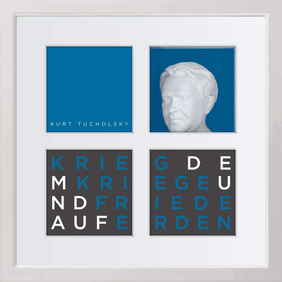 birkelbach-wortkunst3-zitatequadrate-bild-kurt-tucholsky-rahmen-weiss-35-x-35-cm