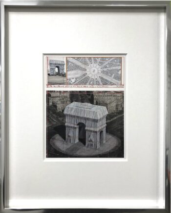Christo Arc de Triomphe Miniprint 2