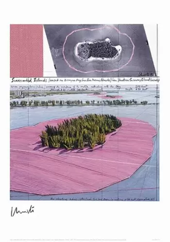 Christo | Surrounded Islands, Miami III, handsigniert