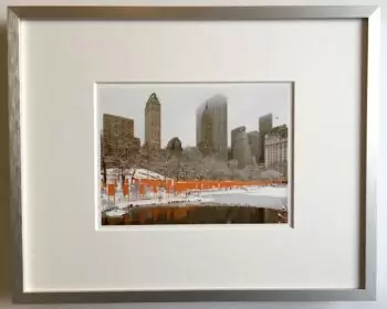 Christo | The Gates - gerahmter Miniprint 2