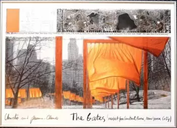 Christo | The Gates IX, gerahmt