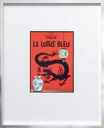 Hergé Tim und Struppi Le Lotus Bleu