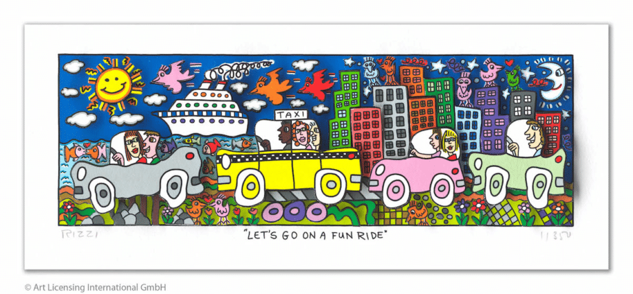 James Rizzi Lets go on a fun ride