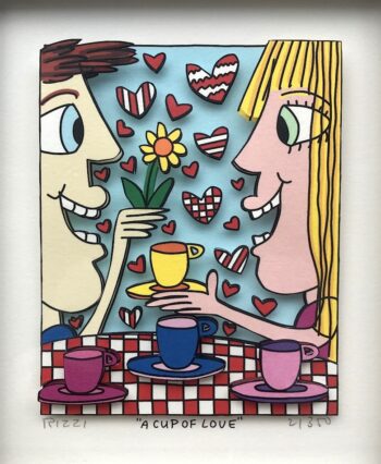 James Rizzi A cup of love