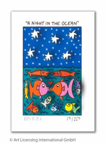 James Rizzi | A night in the ocean