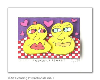 James Rizzi | A Pair of Pears