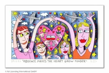 James Rizzi | Absence makes the heart grow fonder