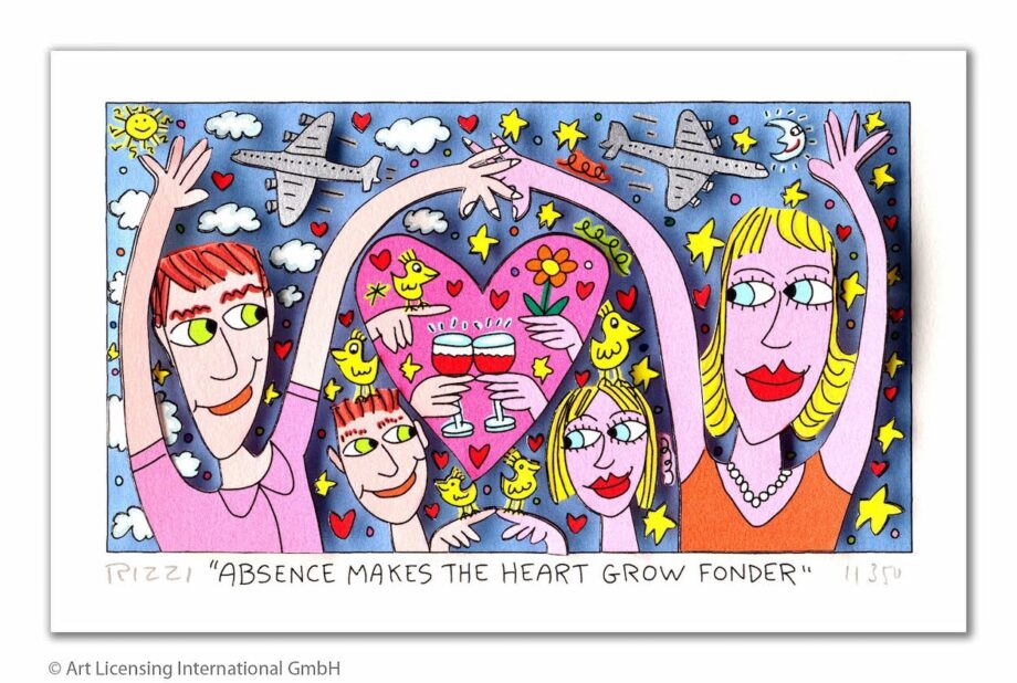 James Rizzi | Absence makes the heart grow fonder
