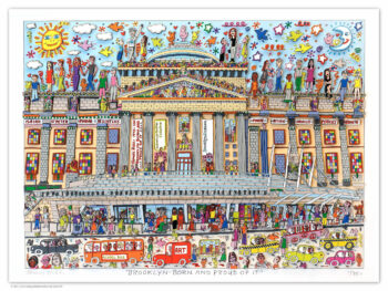 James Rizzi Brooklyn Born and proud of it 2022 Galerie Hunold