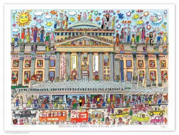 James Rizzi Brooklyn Born and proud of it 2022 Galerie Hunold