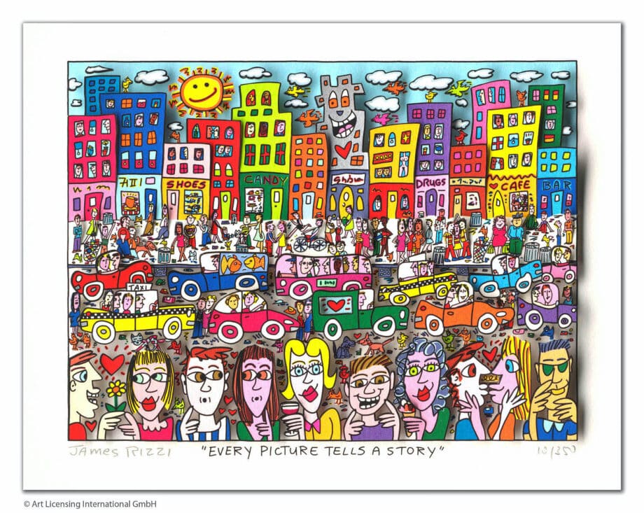 James Rizzi Every Picture Tells A Story