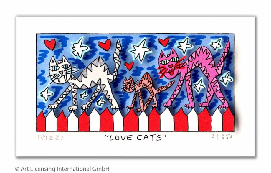James Rizzi | Love Cats