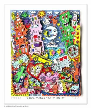 James Rizzi | Love makes a City pretty