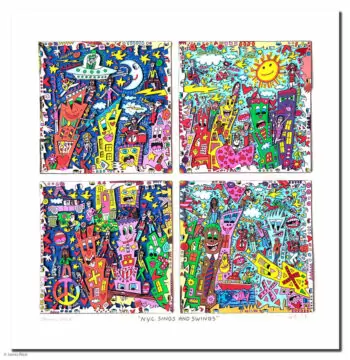 James Rizzi N.Y.C. Sings and Swings