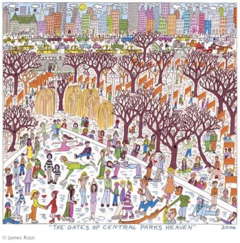 James Rizzi | The Gates of Central Parks Heaven