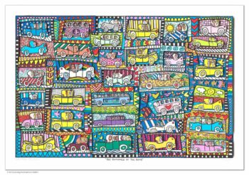 James Rizzi The Romance of the Road