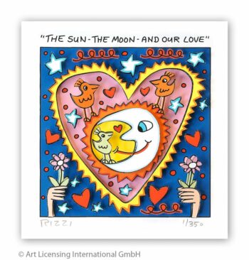 James Rizzi The sun the moon and our love