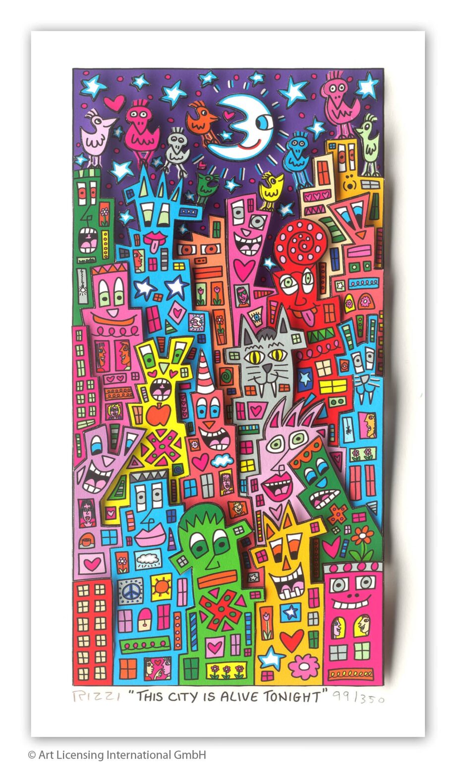 James Rizzi This city is alive tonight